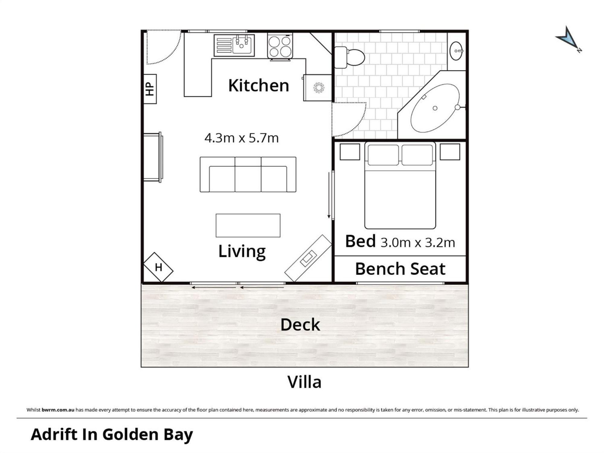 Adrift In Golden Bay- Absolute Beachfront Villas (Adults Only) Collingwood Exterior photo